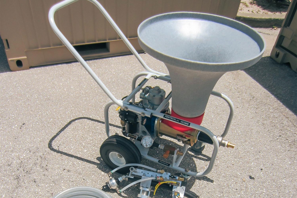 Sprayable Non-Skid Equipment